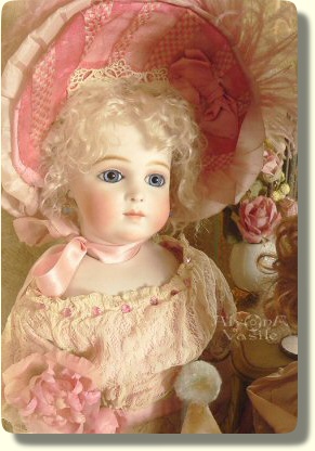 18 inch Bru Brevete Pink Dress