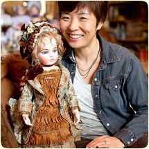 Antique Dolls by Sayuri Sinn, the creator and owner of Bebes by Sayuri - One of A Kind