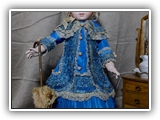 20 inch A. Thuillier 13 doll with antique eyes